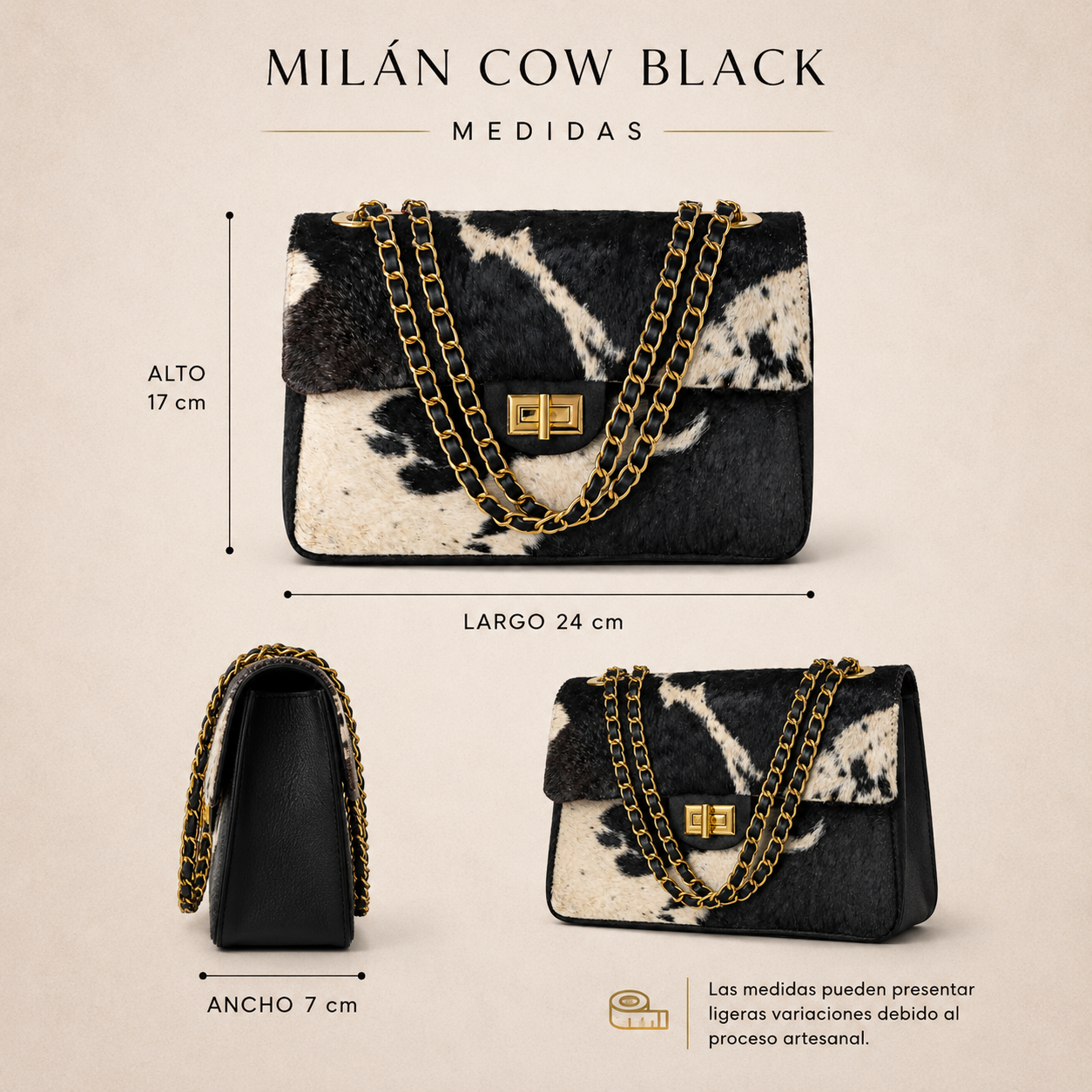 Milán cow black