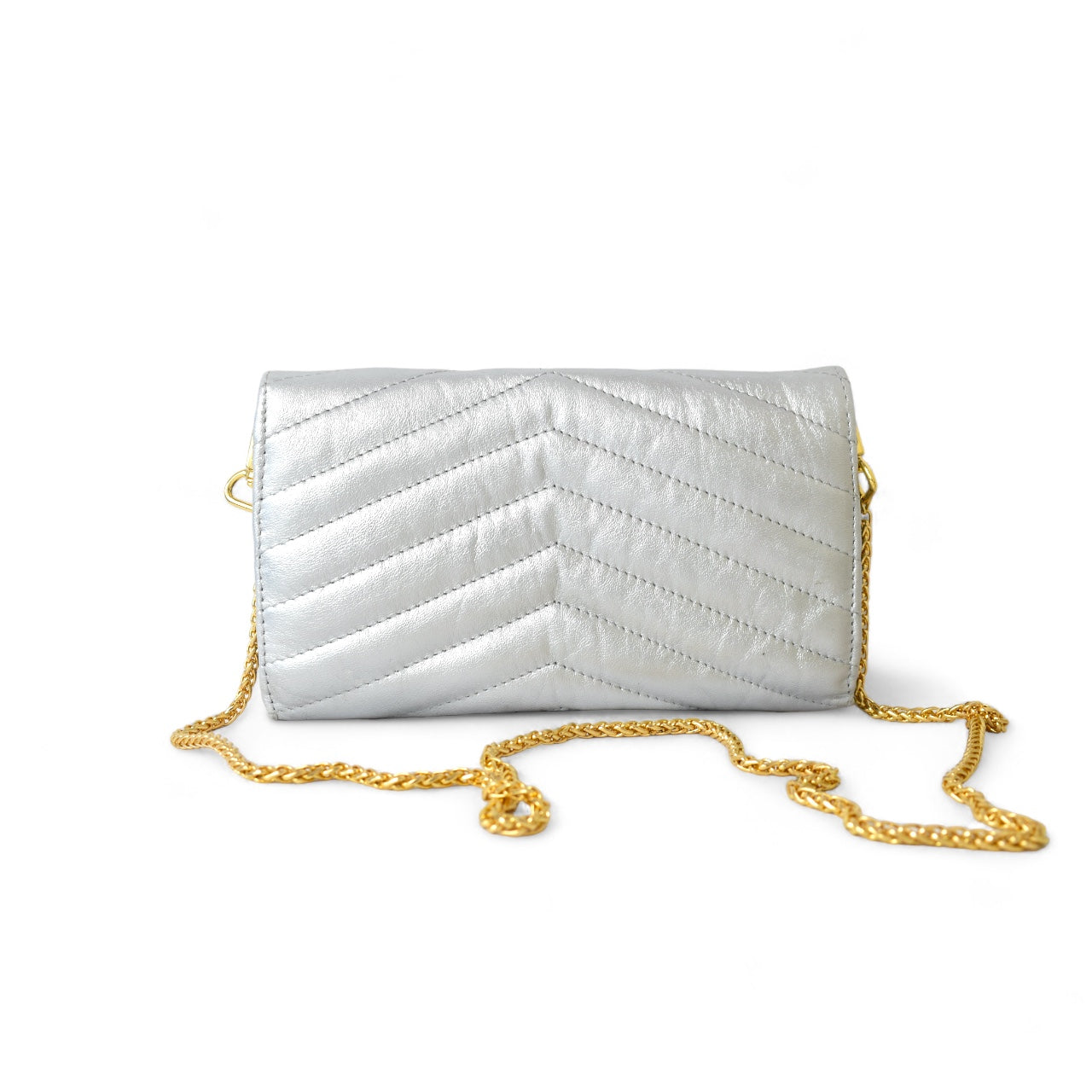 New York wallet silver