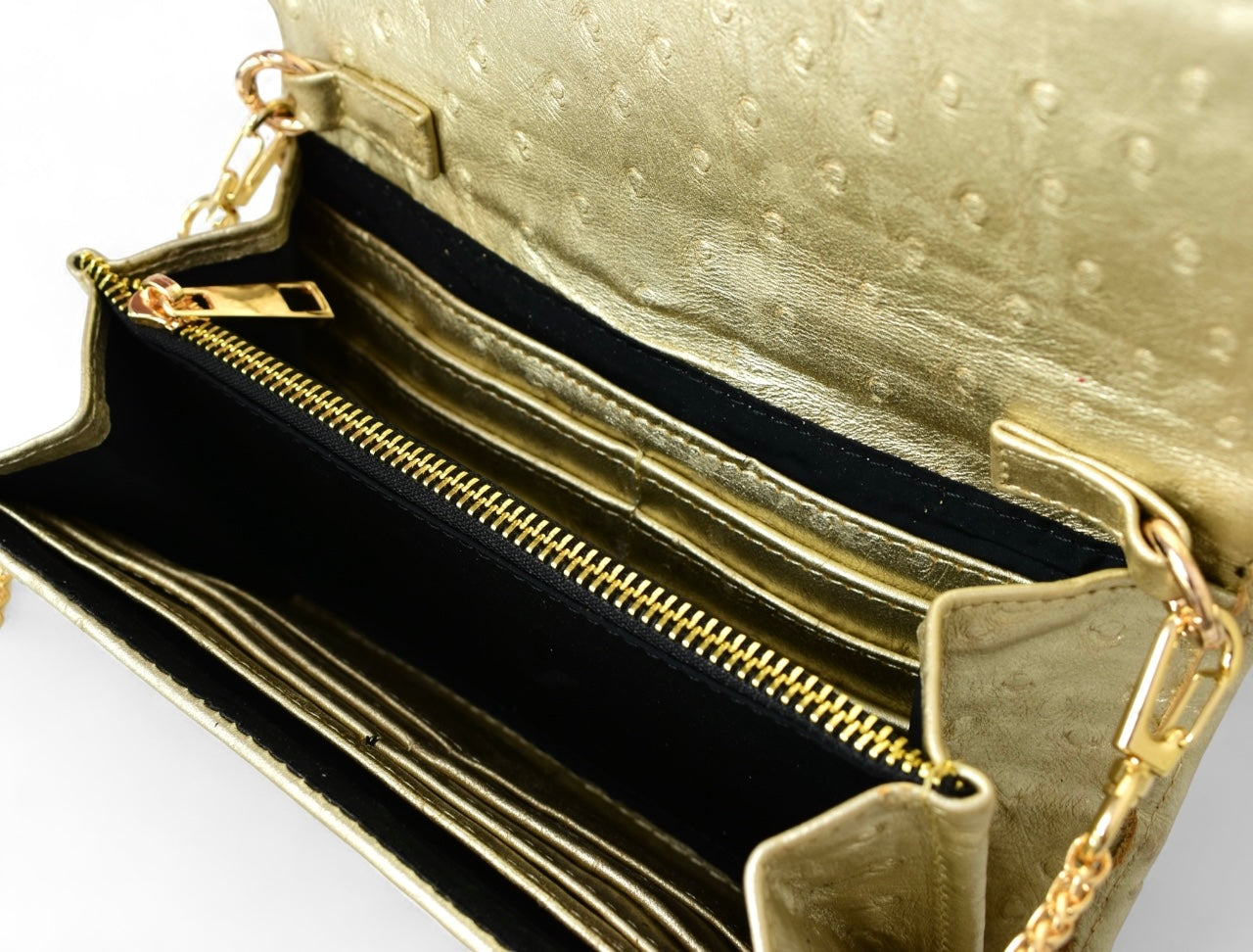Milan wallet gold