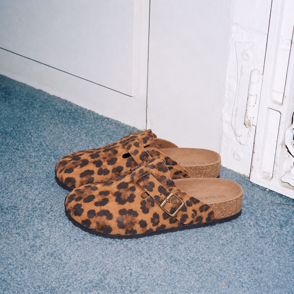 Cheetah clogs