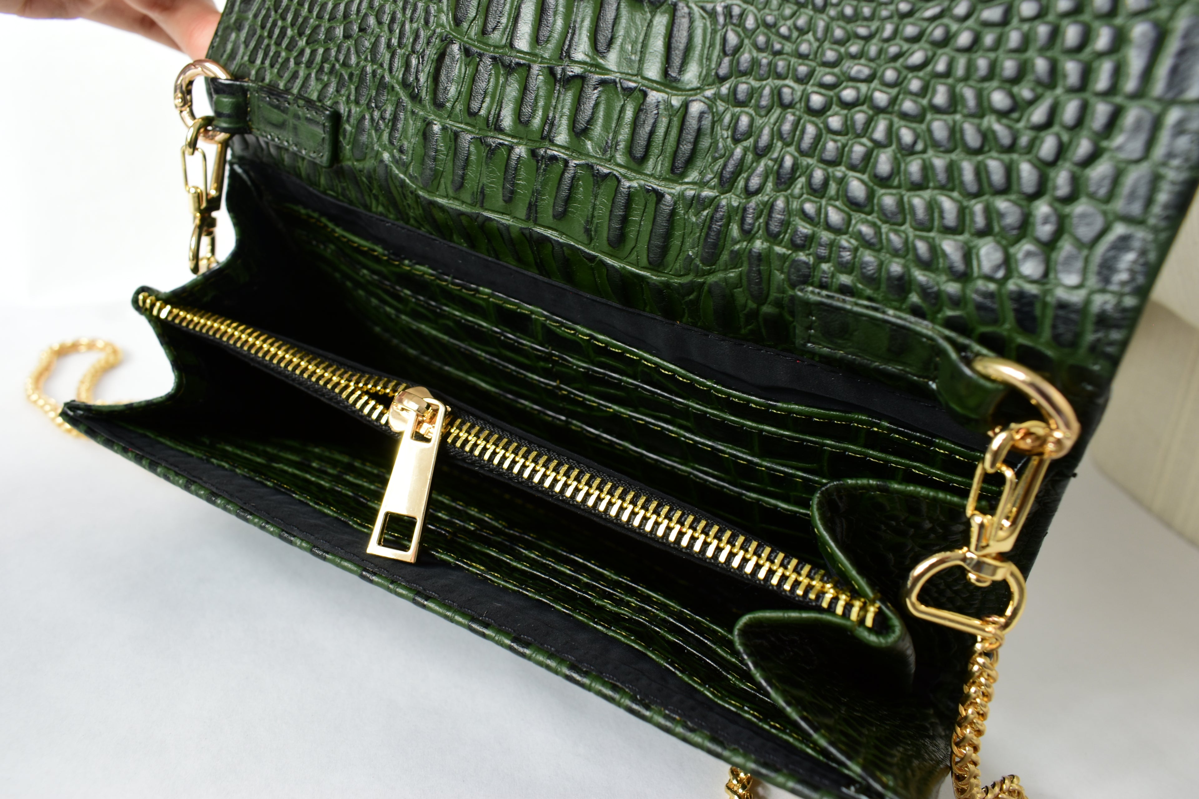 Milan wallet green