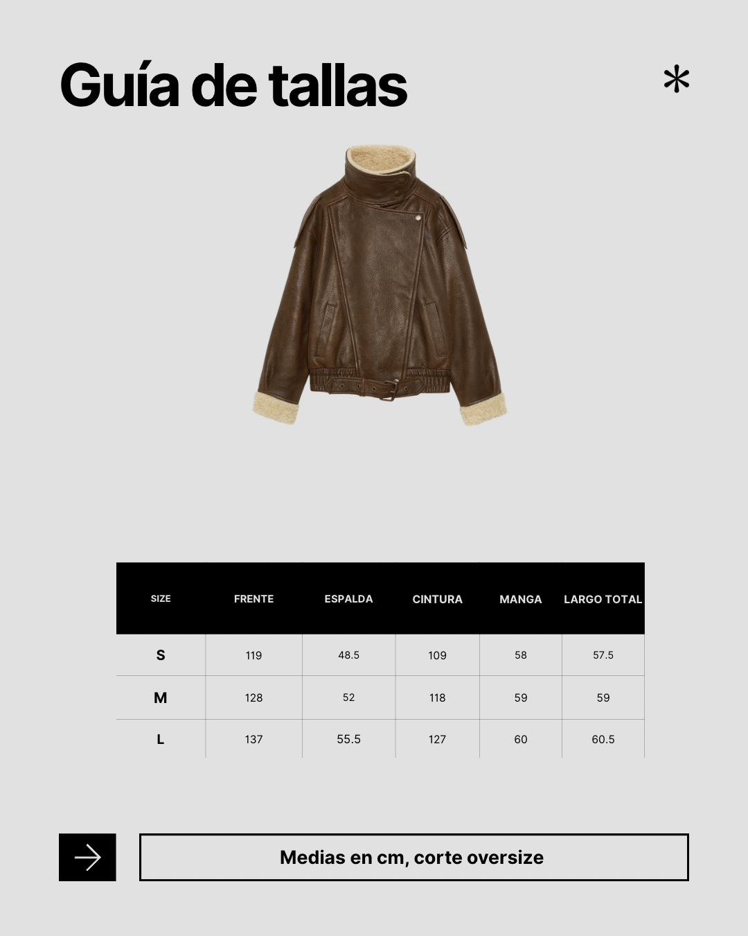 Rebel jacket Lisa coffe