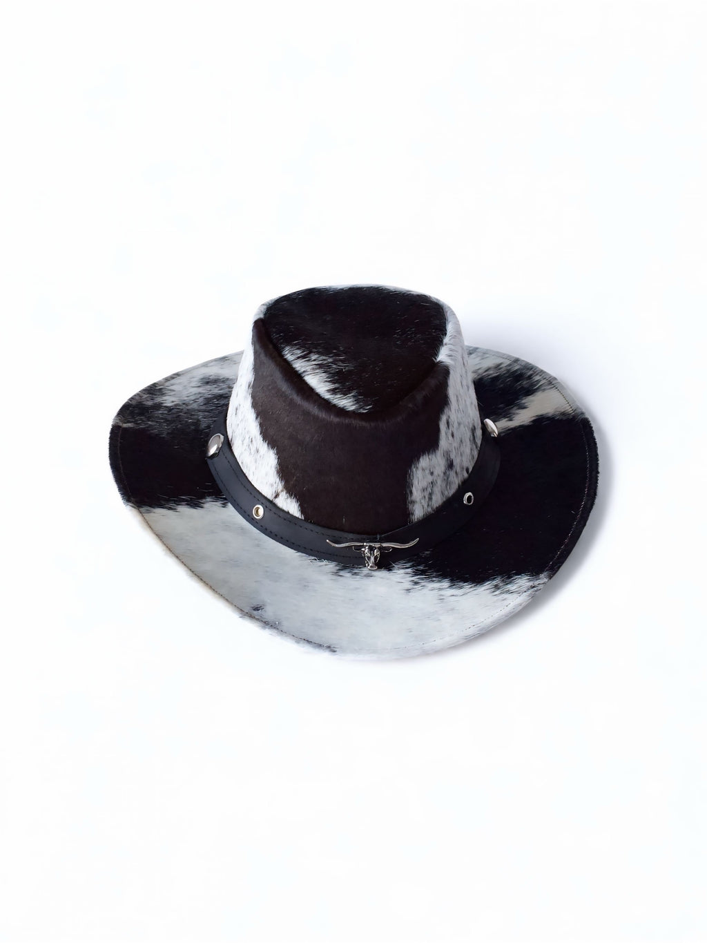 Cow hat black
