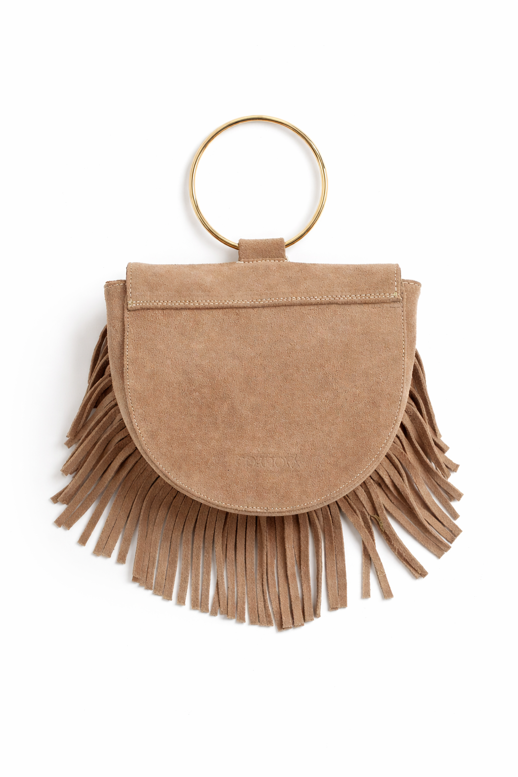 Ring bag beige