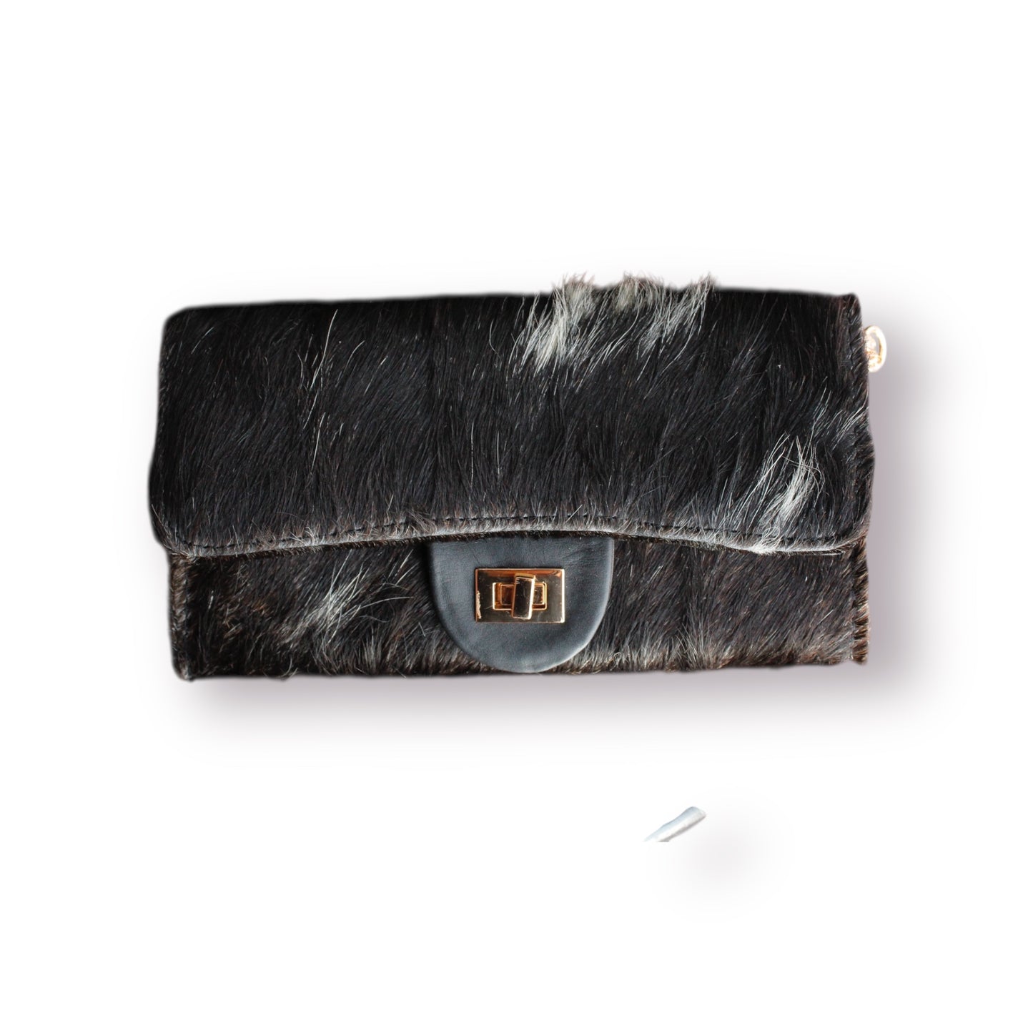 Wallet cow black & white