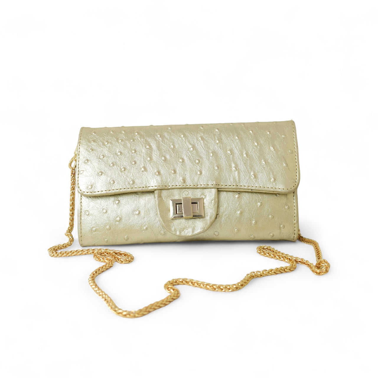 Milan wallet gold