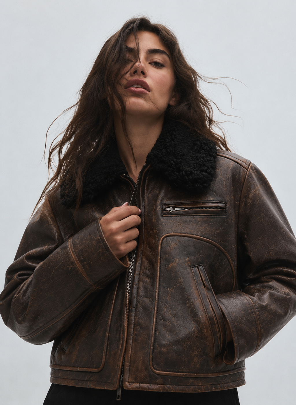 Note jacket coffe