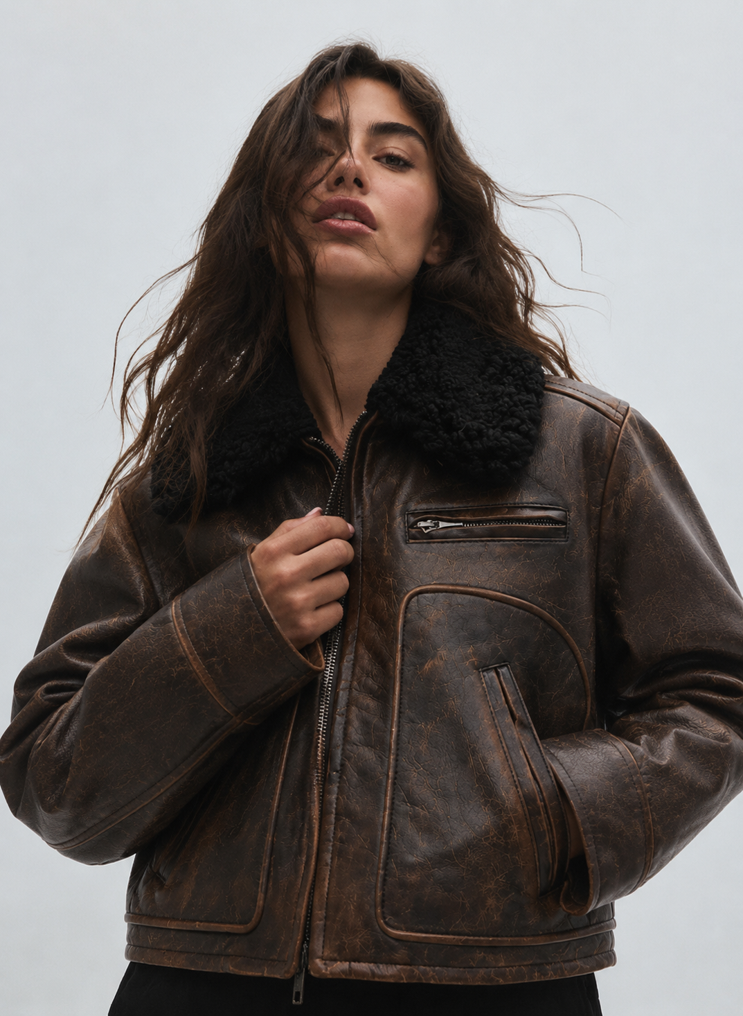 Note jacket coffe