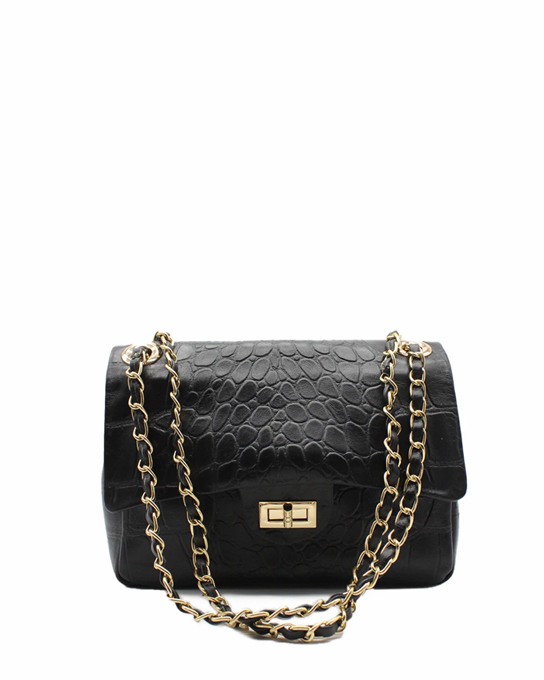 MILAN BLACK CROCO