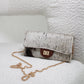 Wallet cow white & coffe