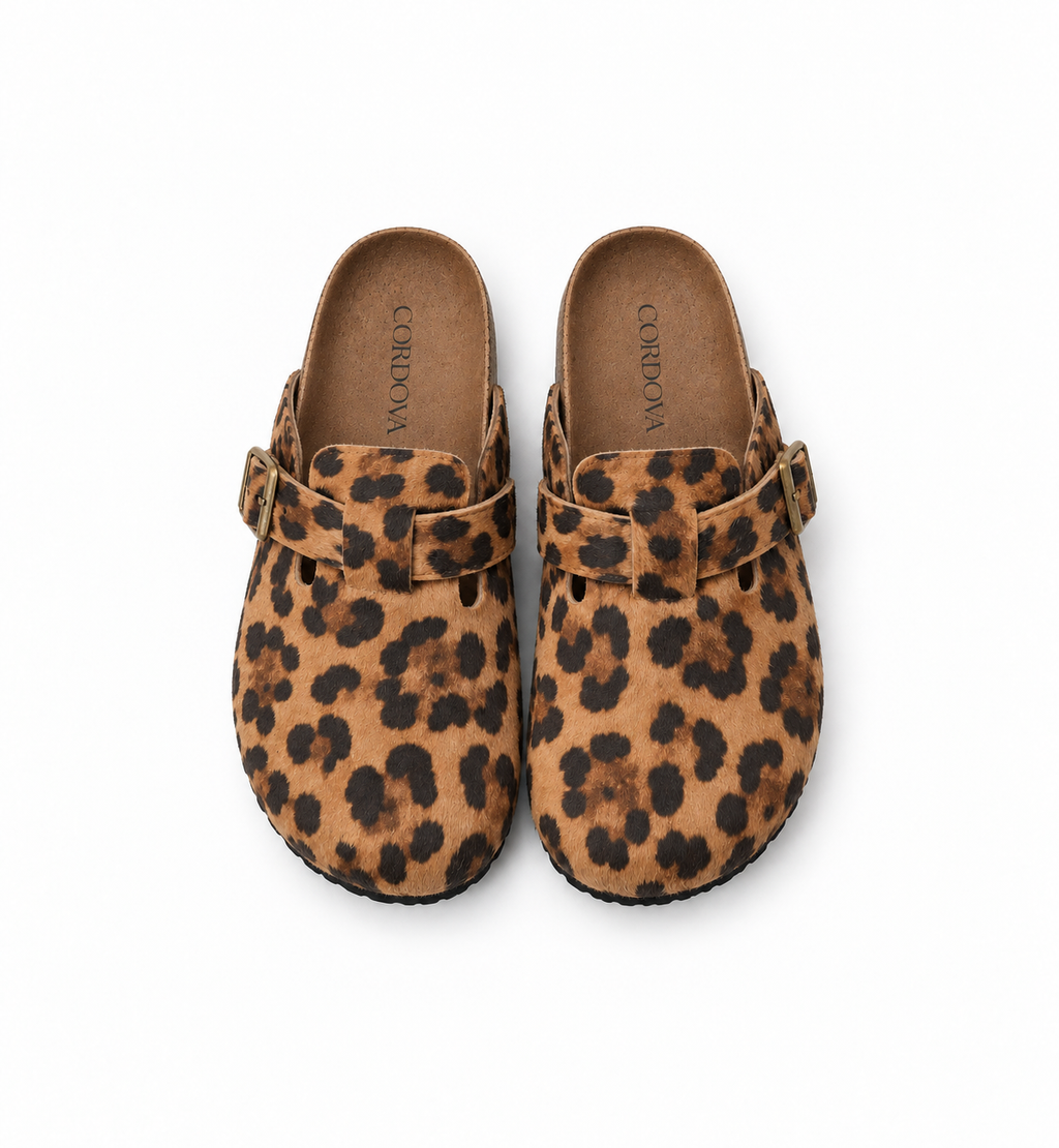 Cheetah clogs
